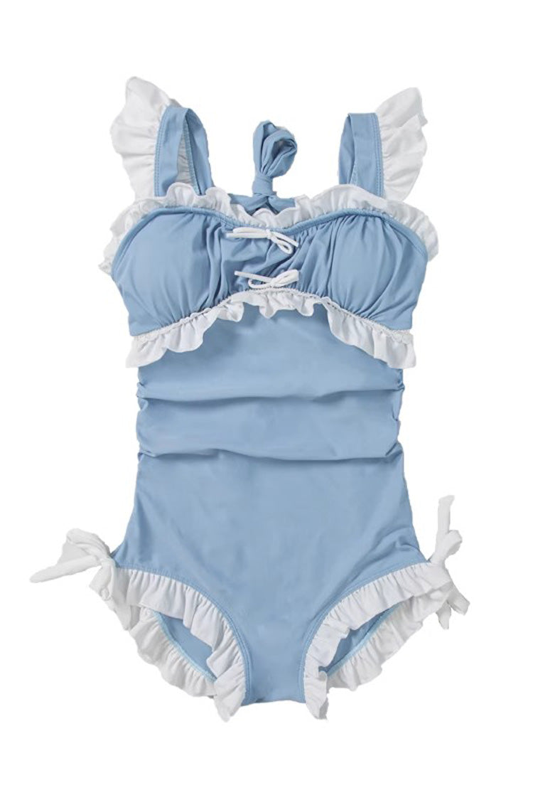 Sweet Lolita Swimsuit with Lace-Up Back