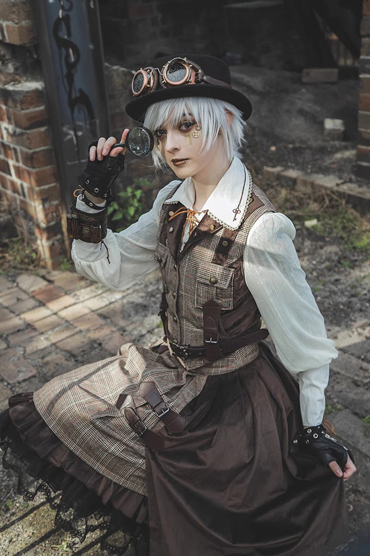 Explorer-Inspired Archaeological Ouji Lolita Vest