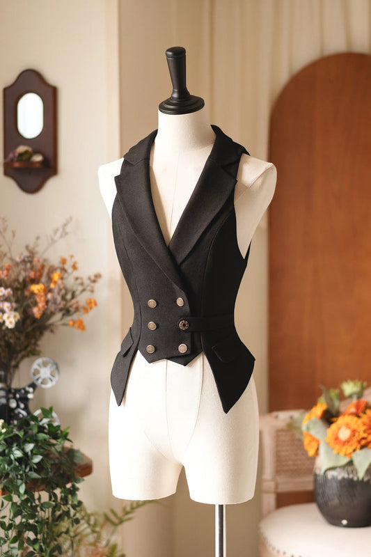Classic Vintage Ouji Lolita Sleeveless Vest