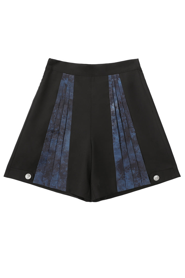 Ebony Long-Sleeve Gothic Ouji 4-Piece Ensemble - Deep Music