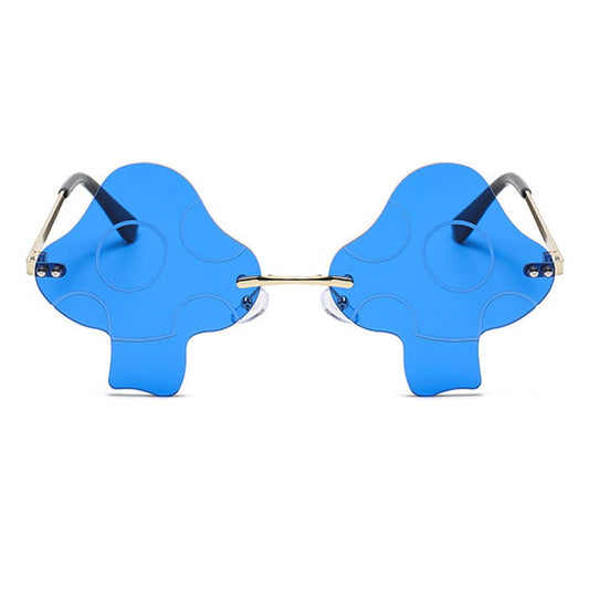 Fantasy Mushroom Sunnies - Blue - Glasses