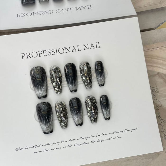 Faux Crystal Nail Tips