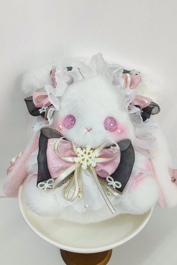 Sweet Lolita Bunny Bucket Bag with Drawstring and Bow, 10 Shades