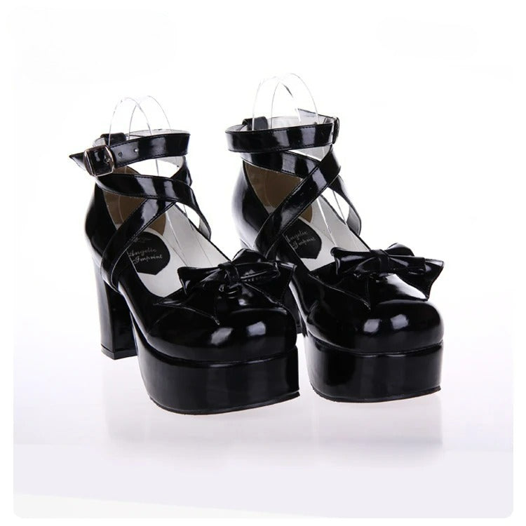 Kawaii Bowknot Princess Lolita 35-45 - Shoes
