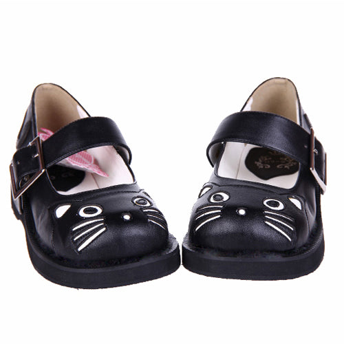 Patent Point-Toe Platform Sweet Lolita Footwear