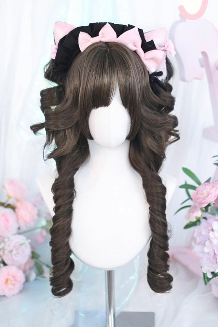 Sweet Japanese Roman Curls Lolita Long Wig