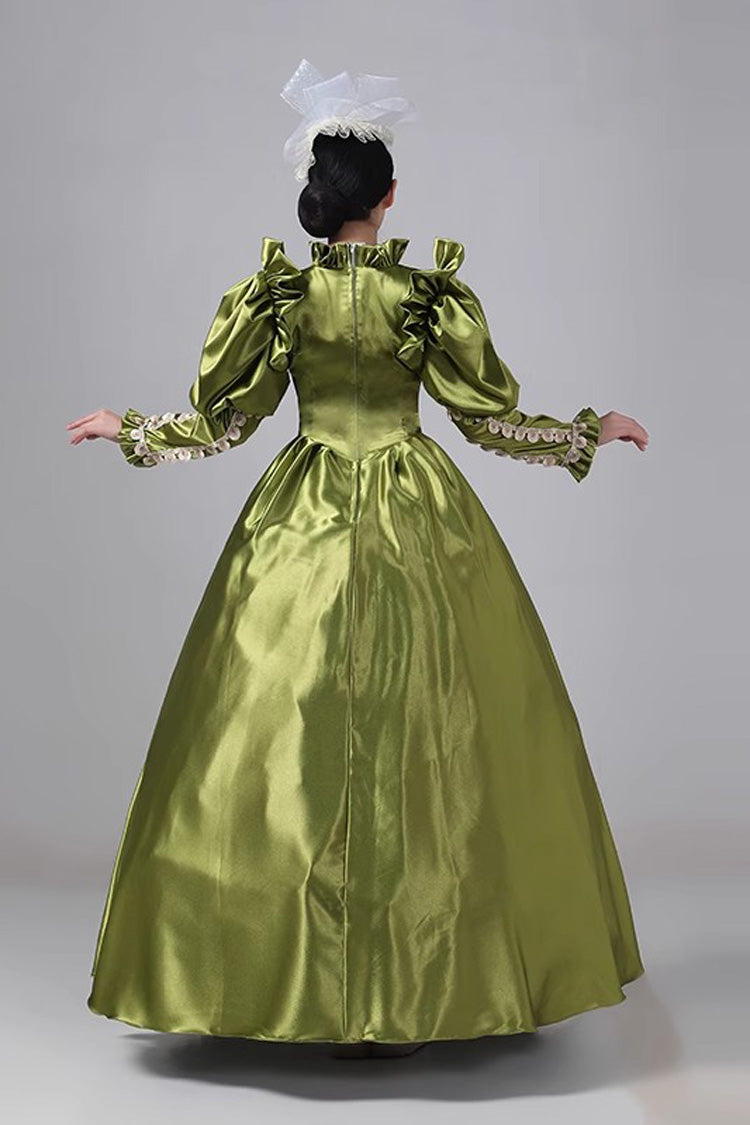 Ruffled Cardigan Classic Victorian Gown - Princess Vintage