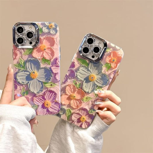Floral Phone Case - iPhone 15 Pro Max / 14 / 13 / 12 / 11
