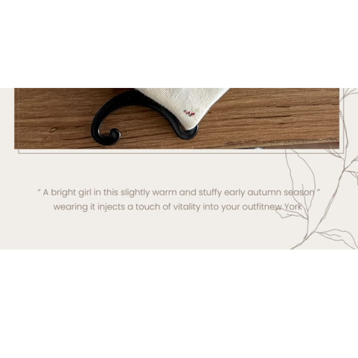 Floral Socks / Dotted Bow / Set