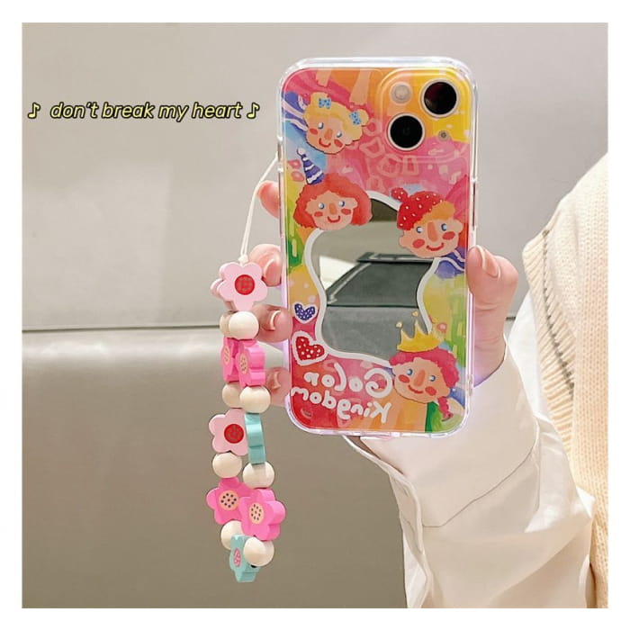 Flower Mirrored Phone Case - iPhone 13 Pro Max / mini / 12