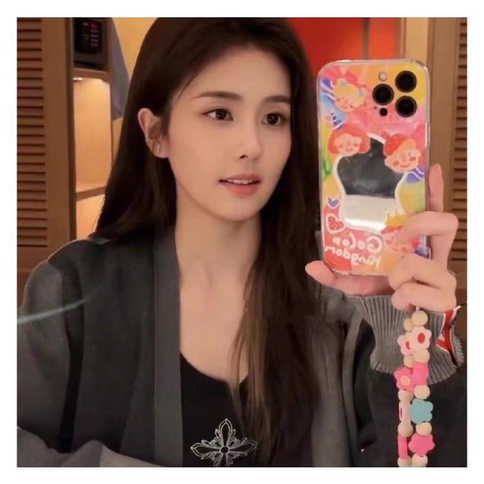 Flower Mirrored Phone Case - iPhone 13 Pro Max / mini / 12