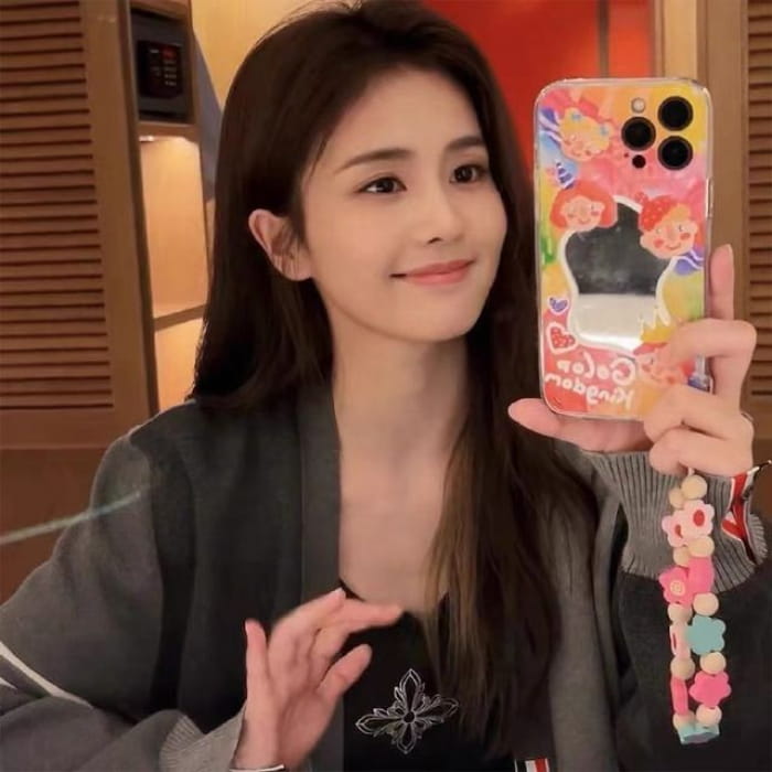 Flower Mirrored Phone Case - iPhone 13 Pro Max / mini / 12