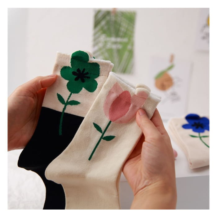 Flower Socks / Set