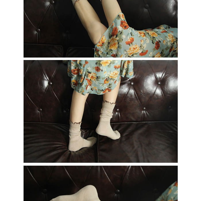 Frill Trim Socks