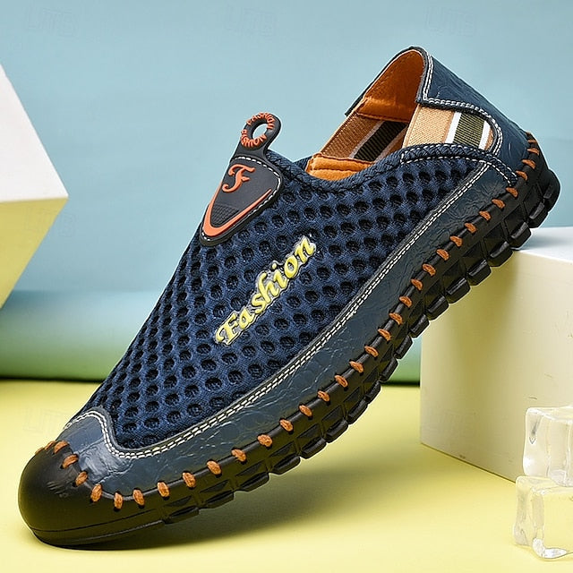 Loafers Men's Mesh Slip-Ons Comfort