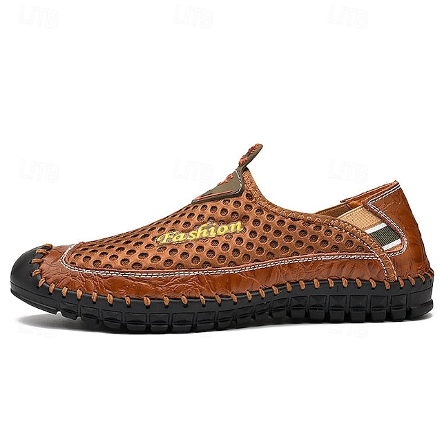 Loafers Men's Mesh Slip-Ons Comfort