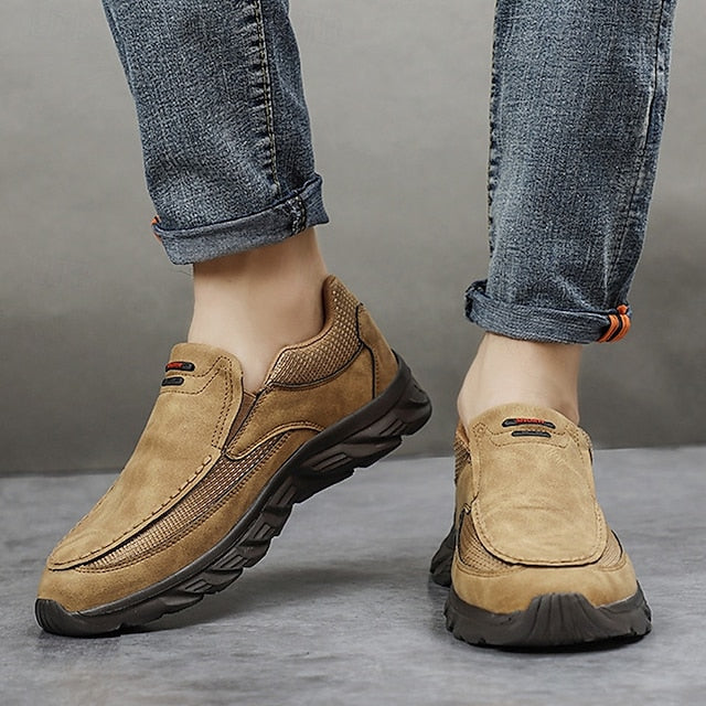 Slip-On Loafers – Lightweight Men's Suede