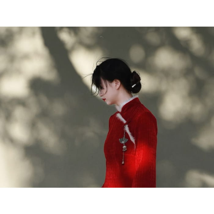 High Rise Jacquard Maxi