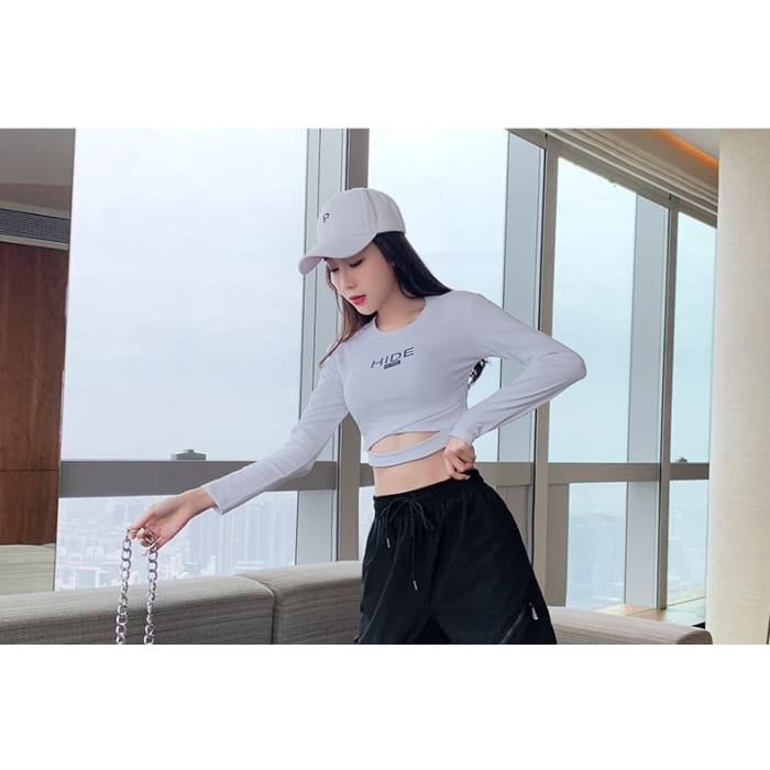 High Waist Drawstring Wide Leg Pocketed Straight Cut Gather