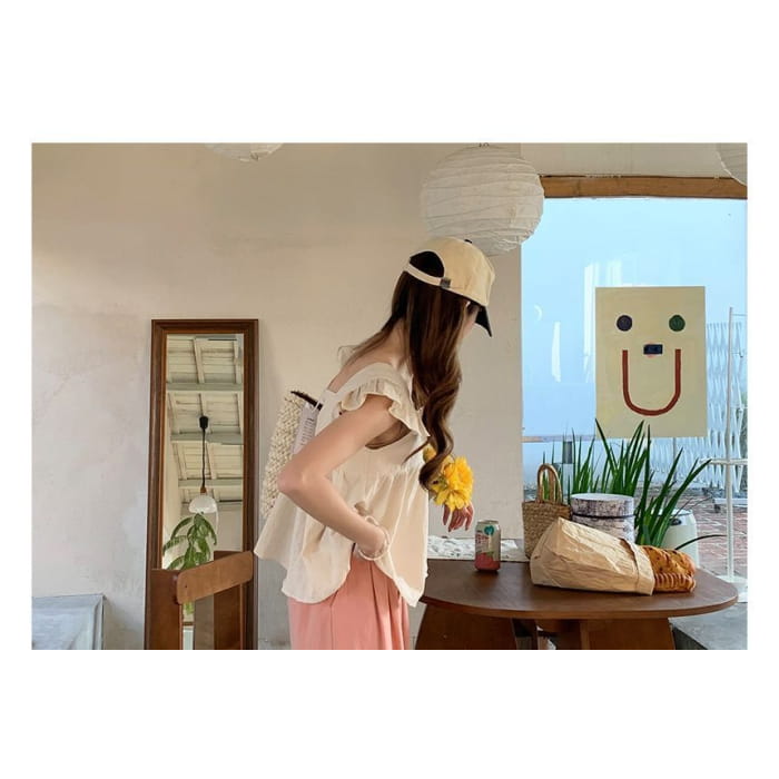 High Waist Plain Harem Pants