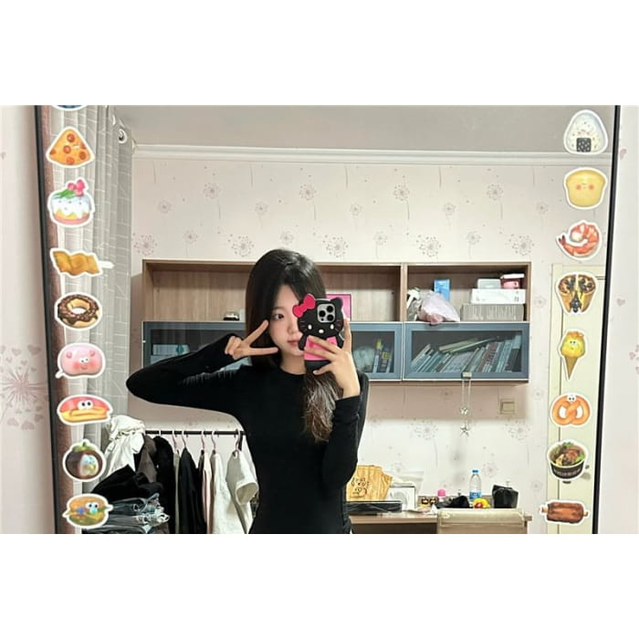 High Waist Washed Bootcut Cargo Jeans