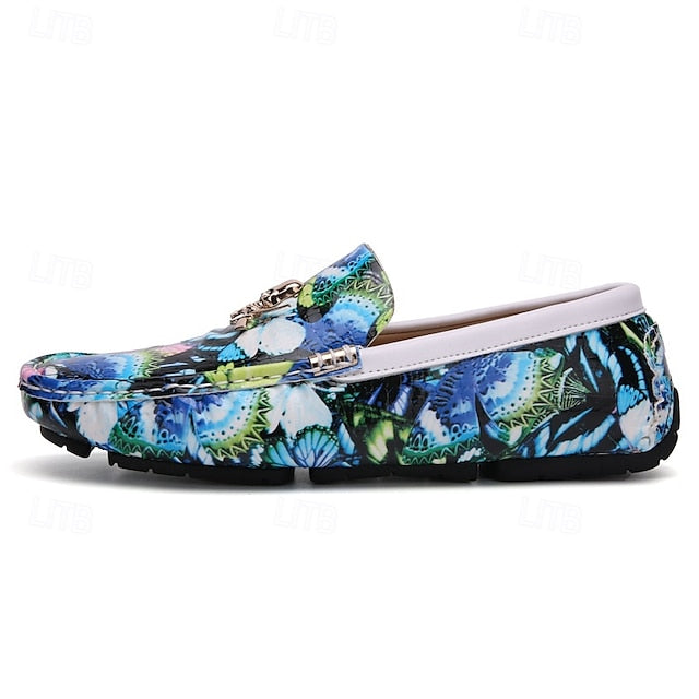 Fleece Slip-Ons Men's Boots lined Winter PU Loafers