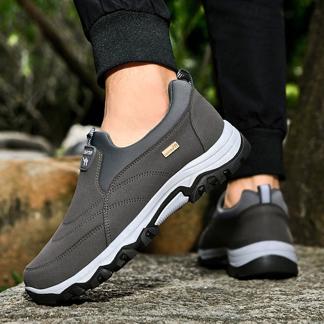 Breathable Men's PU Slip-Ons Leather Loafers