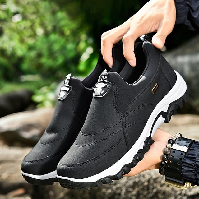 Breathable Men's PU Slip-Ons Leather Loafers