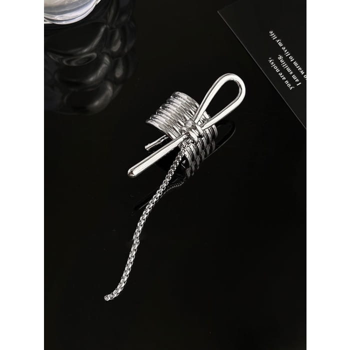 Knot Chain Detail Hair Tie