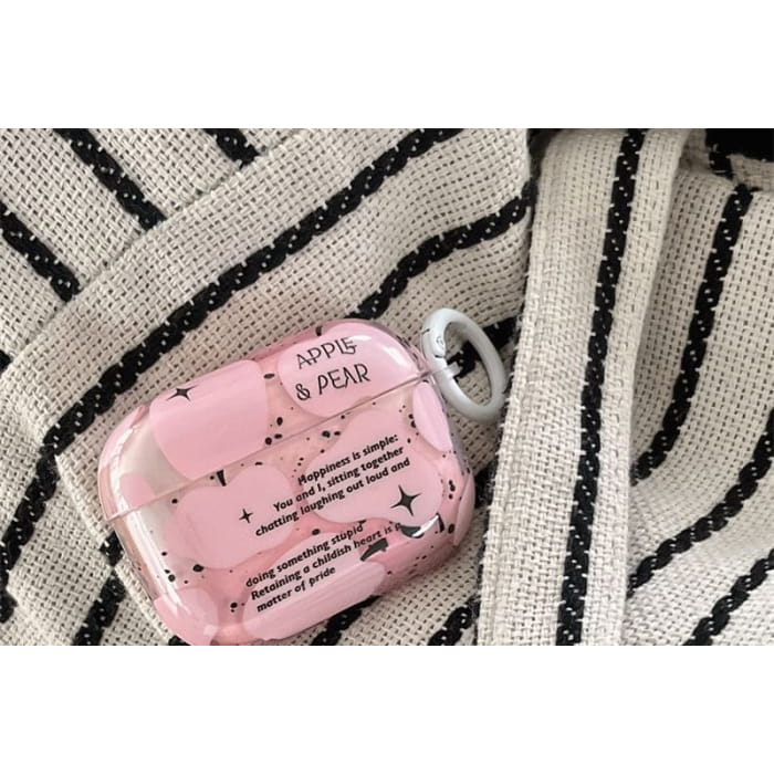 Lettering AirPods / Pro Earphone Case Skin