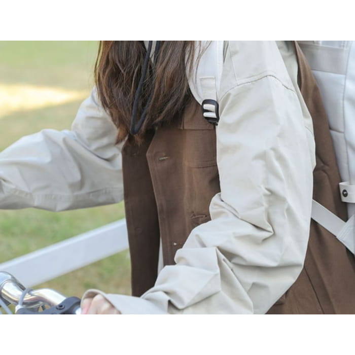 Lettering Applique Boonie Hat