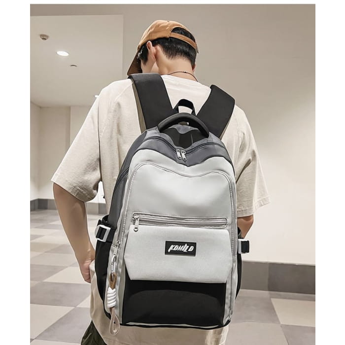 Lettering Logo Backpack / Knot Charm / Set