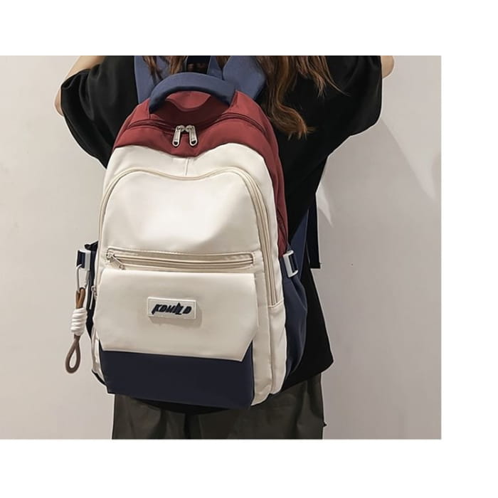 Lettering Logo Backpack / Knot Charm / Set