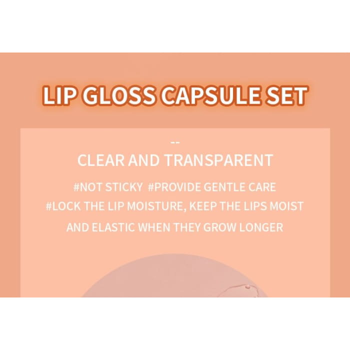 Lip Oil Capsule Set