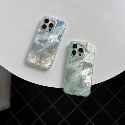 Metallic Phone Case - iPhone 15 Pro Max / Plus / 14 / 13