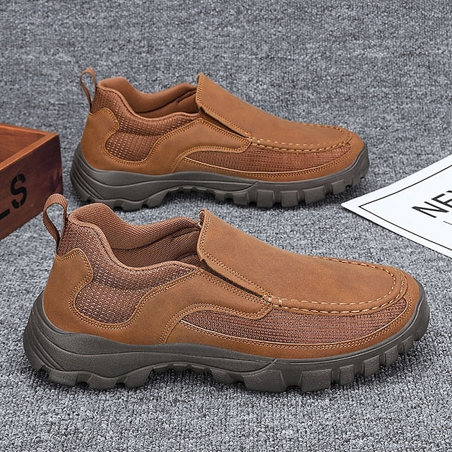 Maroon Slip-On Men's with Sandals Perforated Design Stylish