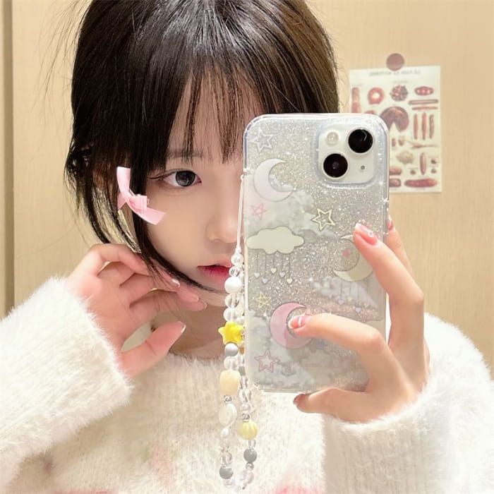 Moon Cloud Phone Case - iPhone 15 Pro Max / 14 / 13 / 12