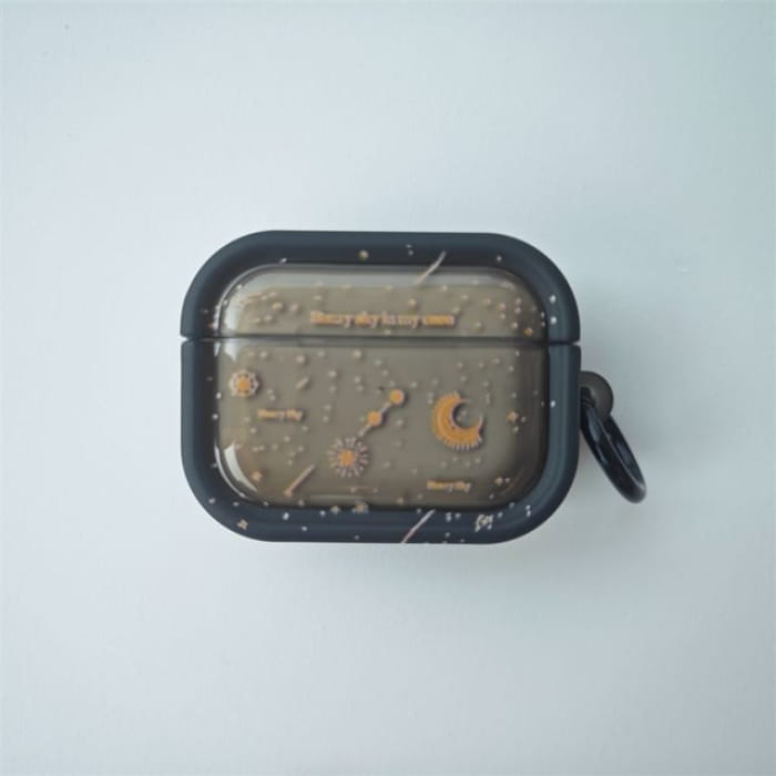 Moon & Star AirPods / Pro Earphone Case Skin - Brown / 1 / 2