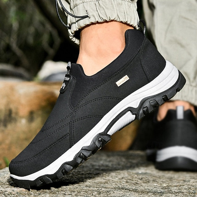 Breathable Men's PU Slip-Ons Leather Loafers