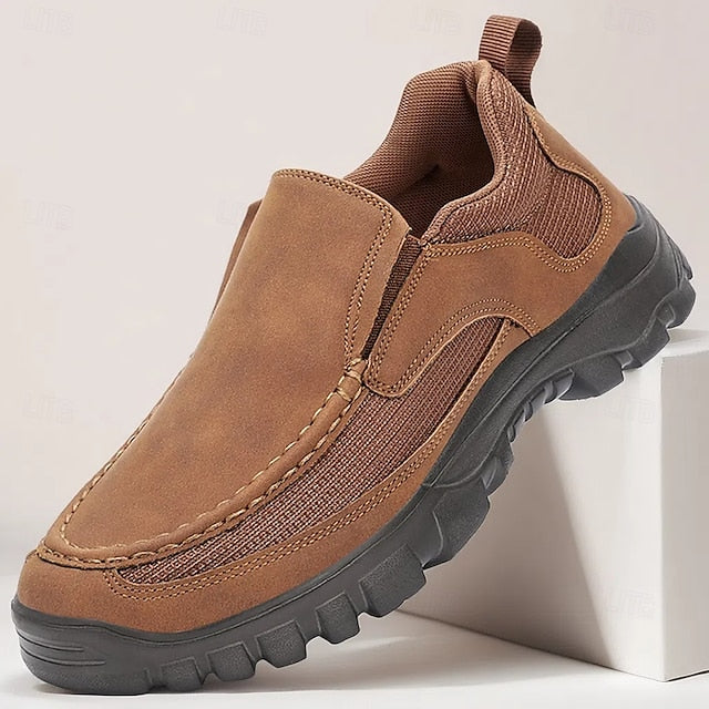 Maroon Slip-On Men's with Sandals Perforated Design Stylish