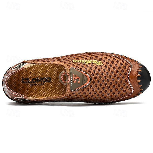 Loafers Men's Mesh Slip-Ons Comfort