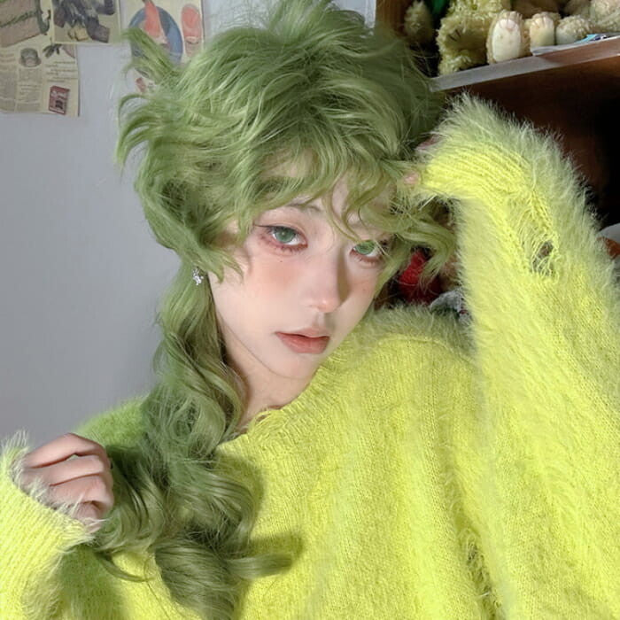 Ouji Green Wig ON1469