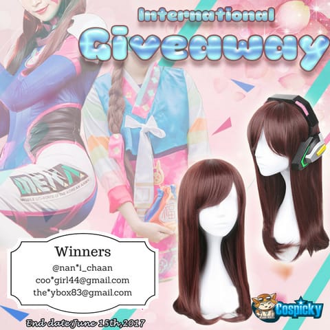Overwatch D.VA Wig Giveaway