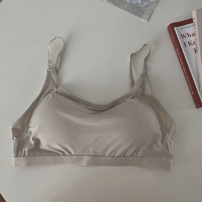 Padded Crop Camisole Top