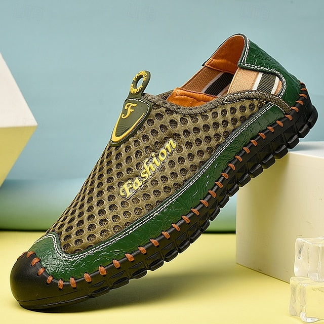 Loafers Men's Mesh Slip-Ons Comfort