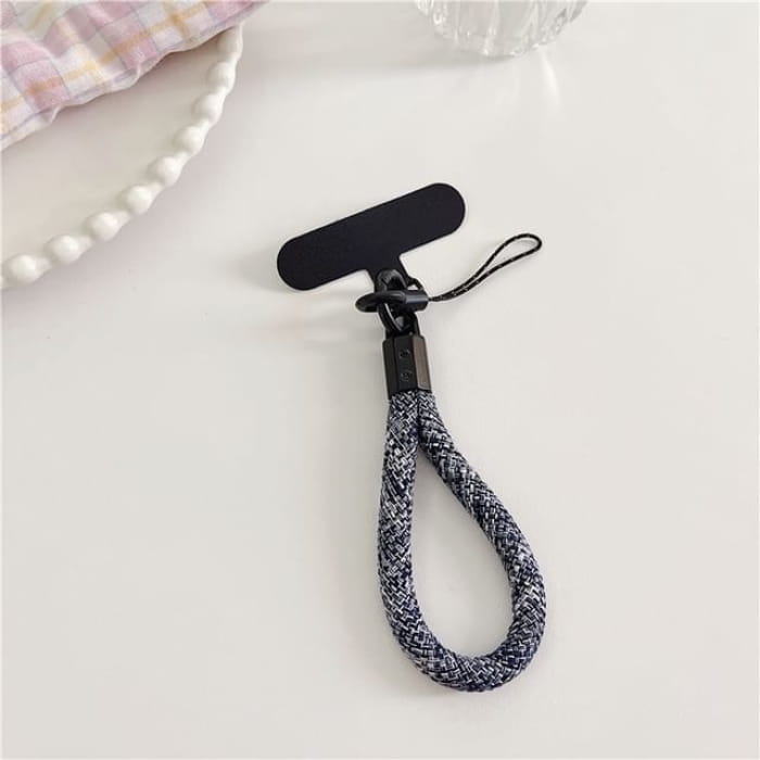Phone Strap with Lanyard Pad - 18 - With - Dark Gray