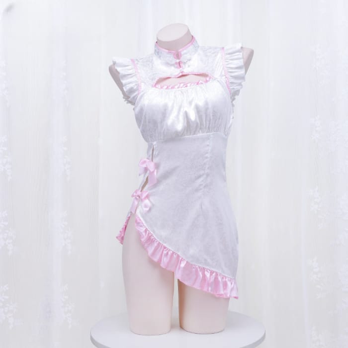Pink and White Cute Princess Dress ON899 - white / F