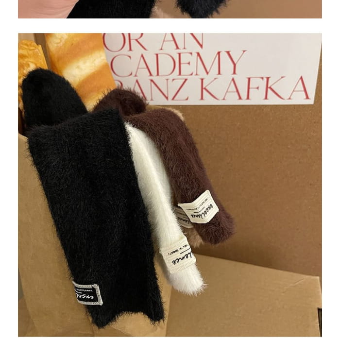 Plain Applique Socks