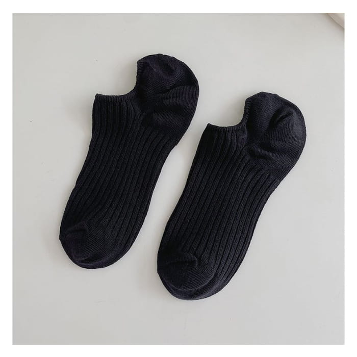 Plain Crew Socks / Set