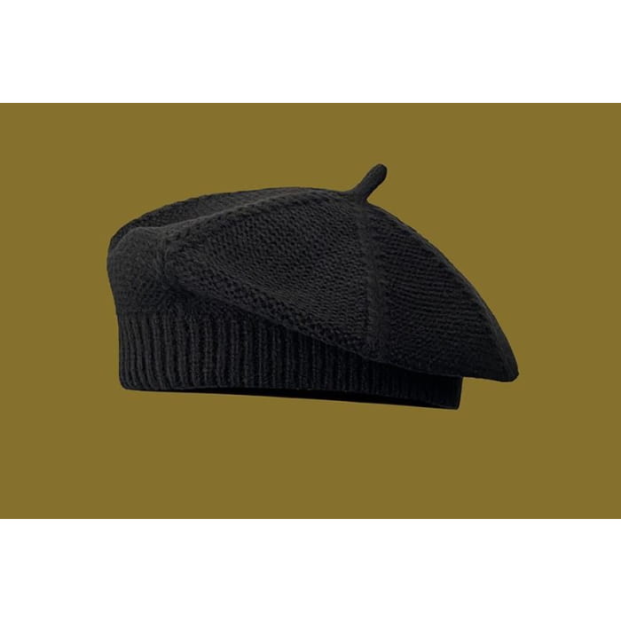 Plain Knit Beret